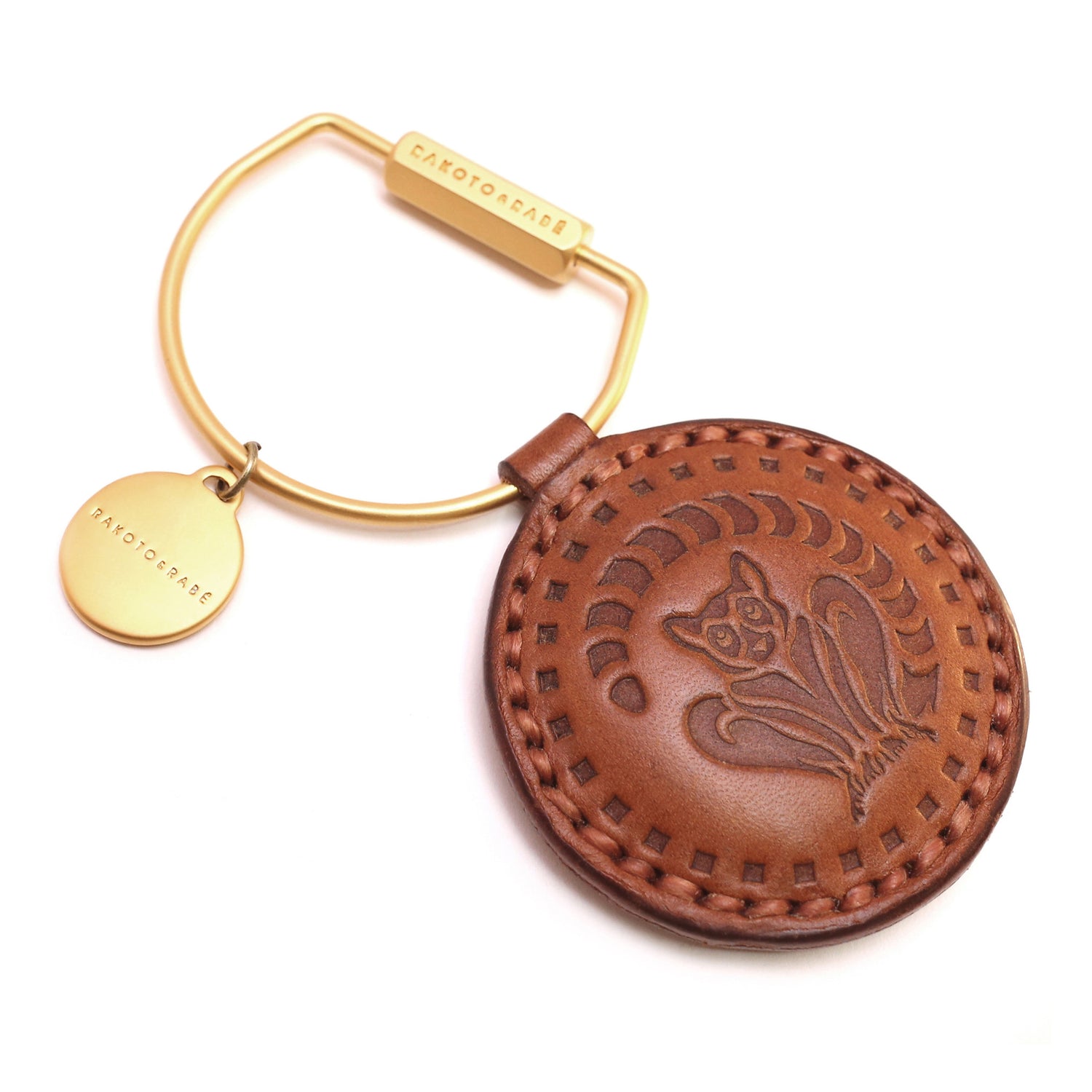 Schlüsselringe und Anhänger aus Leder