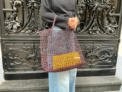 Tasche Raffia Netztasche