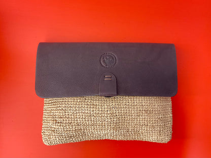 Tasche  Raffia Clutch