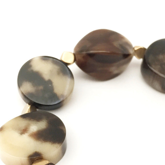 Armband mit Zebu Horn