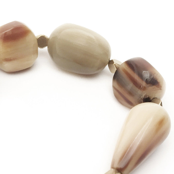 Armband mit Zebu Horn