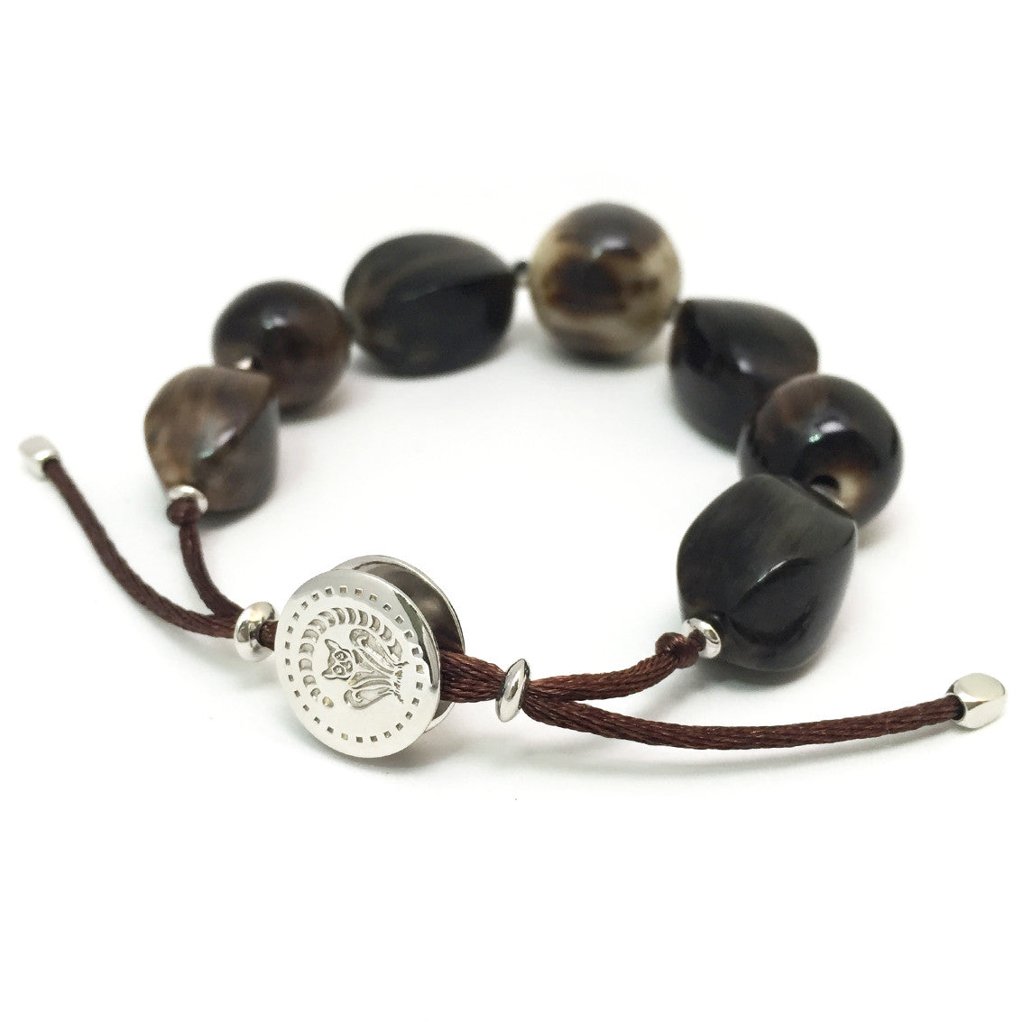 Armband mit Zebu Horn