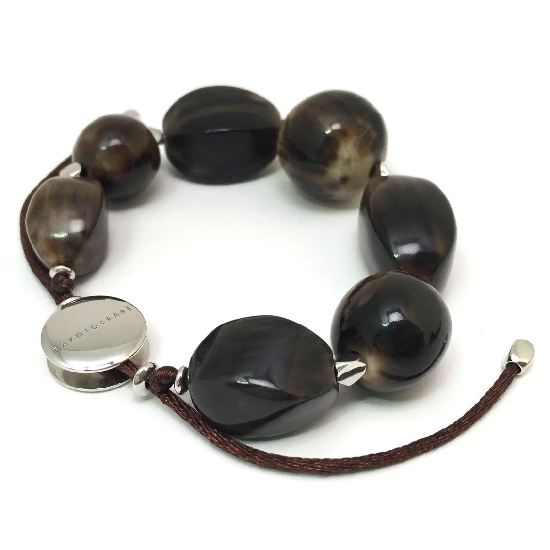 Armband mit Zebu Horn