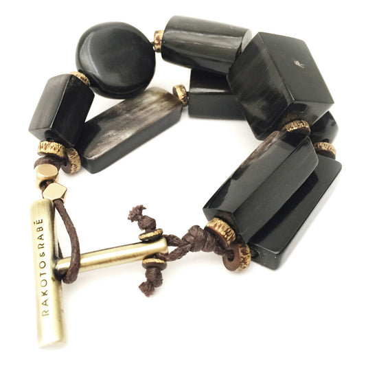 Armband mit Zebu Horn