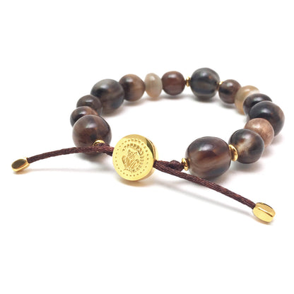 Armband mit Zebu Horn