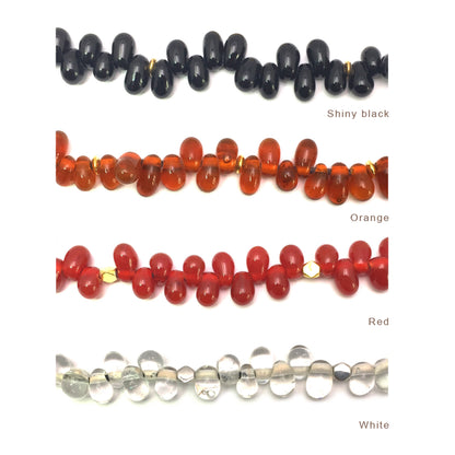 Armband mit Glasperlen