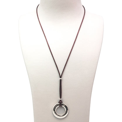 Halsband mit Gold/Silber Anhänger