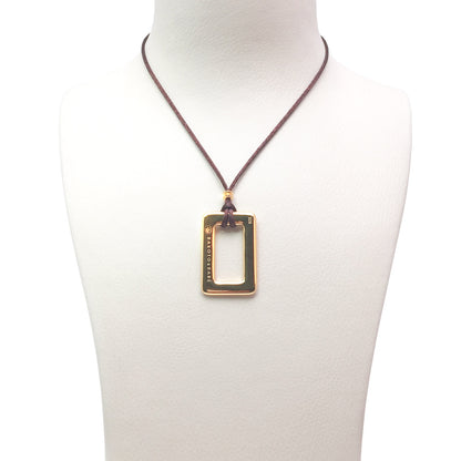 Halsband mit Gold/Silber Anhänger