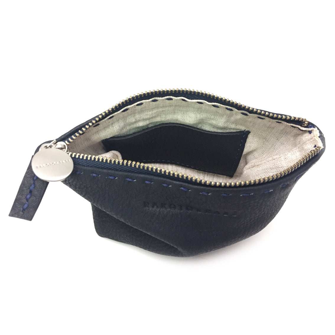 Kleine Ledertasche Mahera mit Reißverschluss