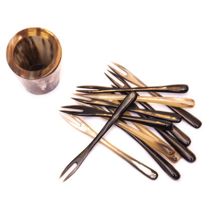 Horn Pott mit Picker